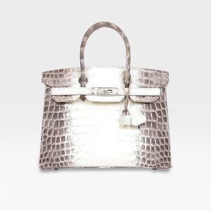Hermès - Birkin 30 - Himalaya Niloticus Crocodile